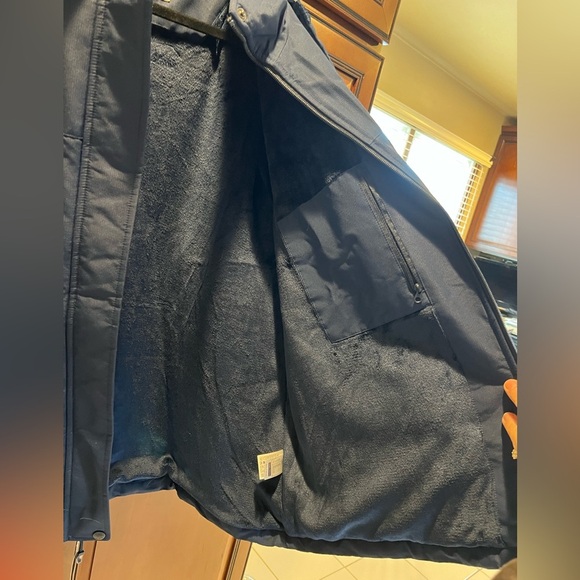 NWT Camel Crown Coat Navy Blue - XL - Picture 7 of 10